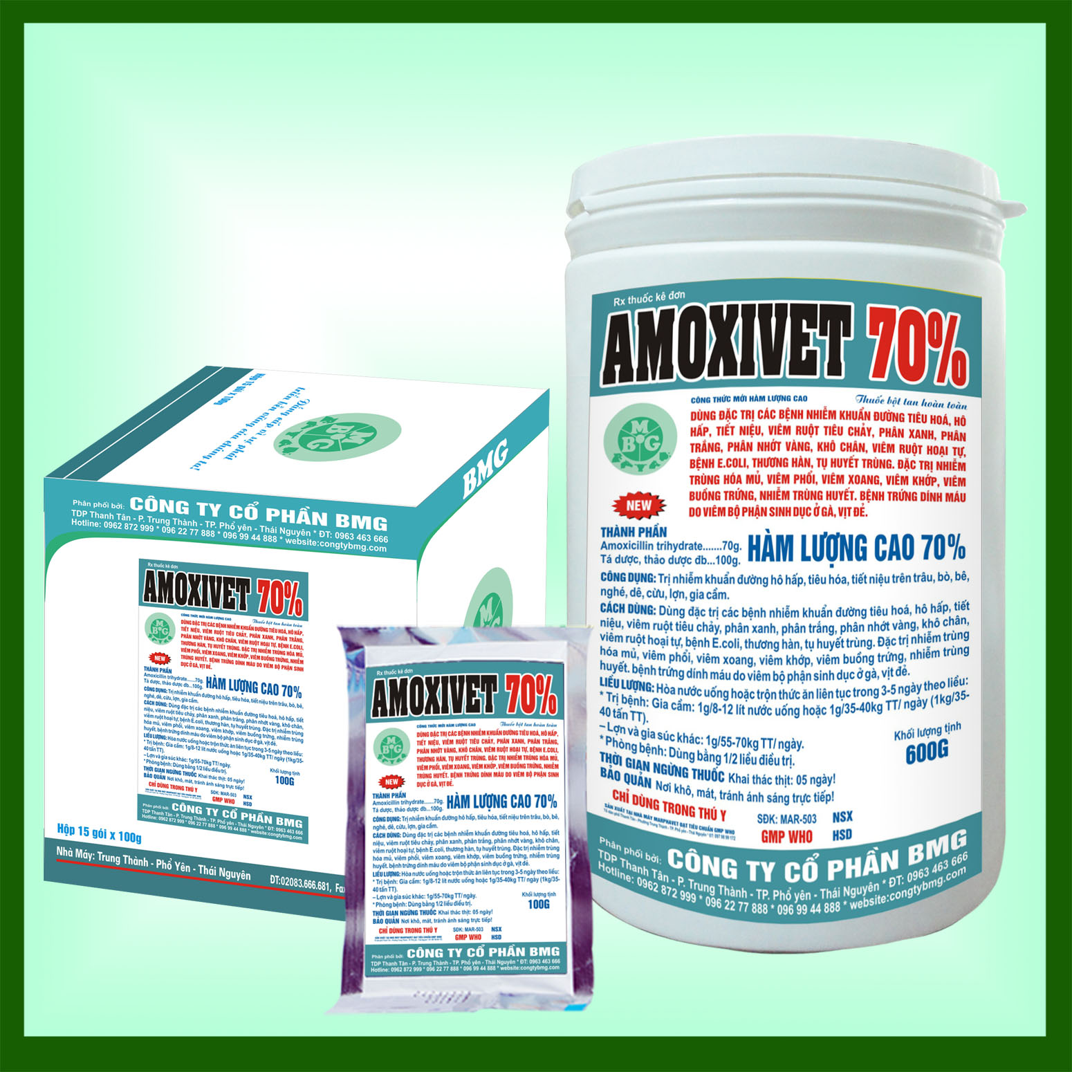Amoxivet 70% BMG