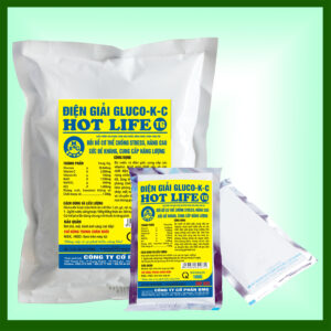 ĐIỆN GIẢI  GLUCO K - C TG (HOT LIFE)